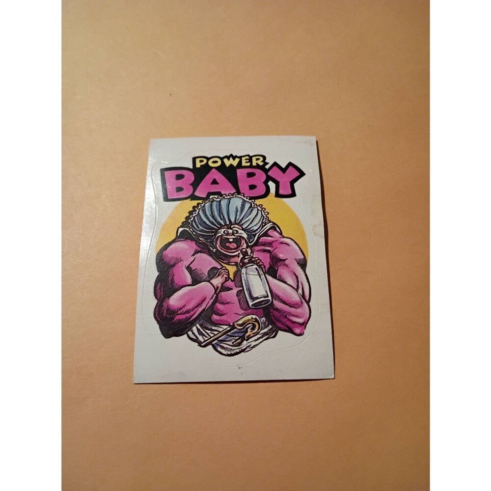 1983 General Mills Zero Heroes Trading Card Sticker Card Vintage #6
